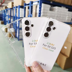 Coque de téléphone transparente en TPU de 2 mm pour Samsung Galaxy S26 Ultra S26 Edge S26 Plus S25, protection antichoc transparente - Product Image 6