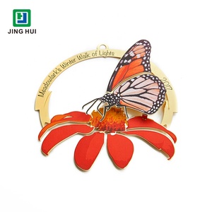 Etch cắt kim loại trang trí trang trí kim loại trang trí kim loại trang trí bằng đồng thau Khắc Sáng Tạo Treo vườn Kim loại đồ trang trí - Product Image 4