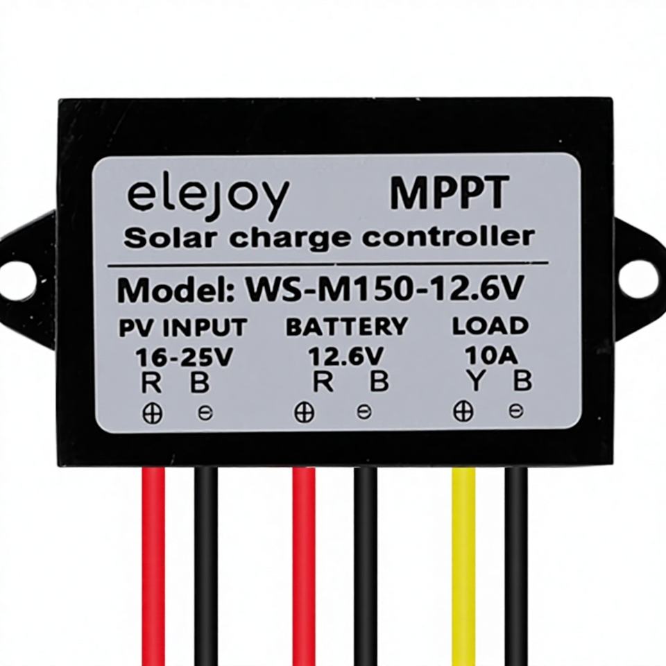 AIsmartlink 10A 12.6V 150W MPPT Solar Charge Controller for LiFePO4 ...