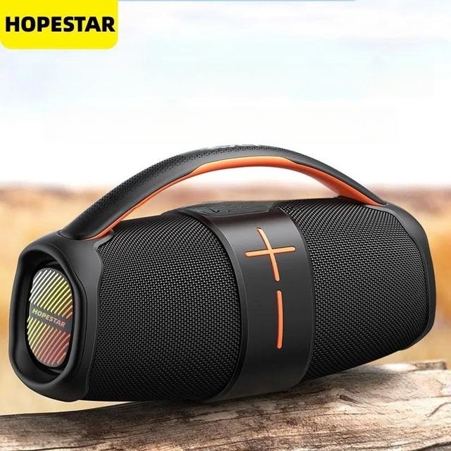 HOPESTAR Original Big Power Bass Sound System Box Blue Tooth Subwoofer Wireless Speaker Speakers Portable Boombox