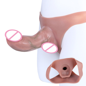 Calzoncillos con Pene Hueco Realista, Dildo Elevado para Juegos de Hombres y Mujeres, Alargador de Pene, Ropa Interior, Juguetes Sexuales de Silicona para Lesbianas y Gays - Product Image 1