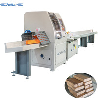 Scie à bois horizontale Saifan SF6060 2m/4m/6m certifiée ISO9001 avec cœur PLC durable pour une coupe continue
