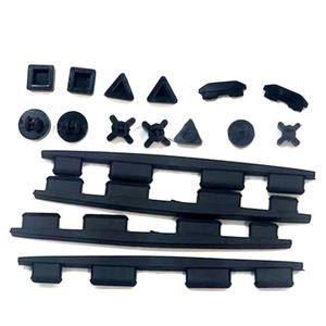 Juego de tapones de goma de silicona antideslizante a prueba de polvo SYY para consola <span class=keywords><strong>PS4</strong></span> 1000 1100 1200 Slim <span class=keywords><strong>Pro</strong></span> Foot Pad Accesorios - Product Image 2