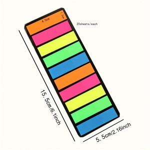 Colorful Arrow Flat-Head Special-Shaped Writable <b>Sticky</b> <b>Note</b> Labels Removable Transparent Index Stickers Memos Marking Key Memo - Product Image 2