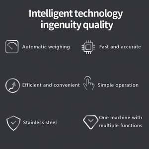 Máquina de Llenado y Pesaje Semiautomática para Uso Doméstico e Industrial, para Frutos Secos, Dulces Blandos, Frutas Deshidratadas, Mini Galletas, Polvo y Gránulos - Product Image 3