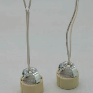 Bóng đèn Halogen ổ cắm gốm cơ sở <span class=keywords><strong>GU10</strong></span> Đèn chủ phụ kiện đèn điện vít Đèn chủ trang trí chiếu sáng - Product Image 5