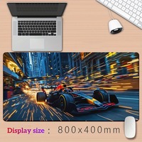Cool Racing Car Élégant PC Gaming Tapis de souris Gamer Tapis Teclado Tapis ergonomique Tapis de bureau pour ordinateur portable 900X400