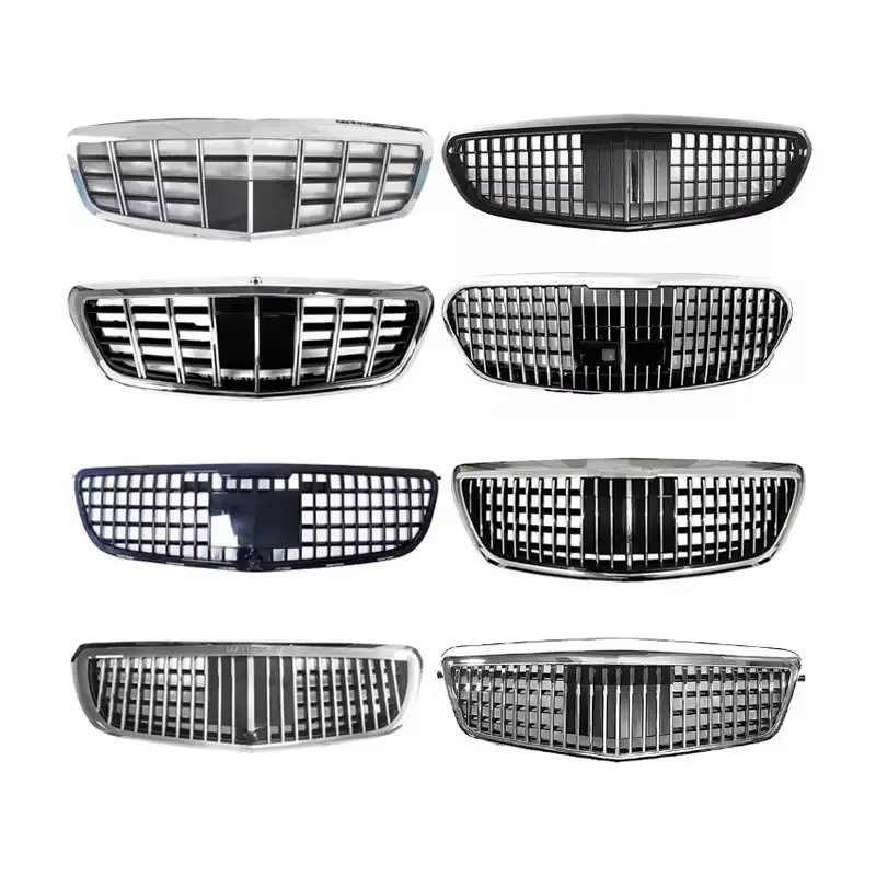 Upgrade to Maybach style w222 grille grill For mercedes w222 benz C E S VITO V GLS class W205 W213 W221 X167 Grille