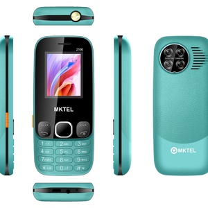 Téléphone portable senior débloqué 1,77 pouce 2166 avec clavier fin, double SIM 2G, écran LCD, fonction GSM, en stock - Product Image 1