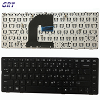 Clavier d'ordinateur portable US pour HP EliteBook 8470B 8470P 8470 8460 8460P 8460W ProBook 6460 6460B 6470 Clavier OEM