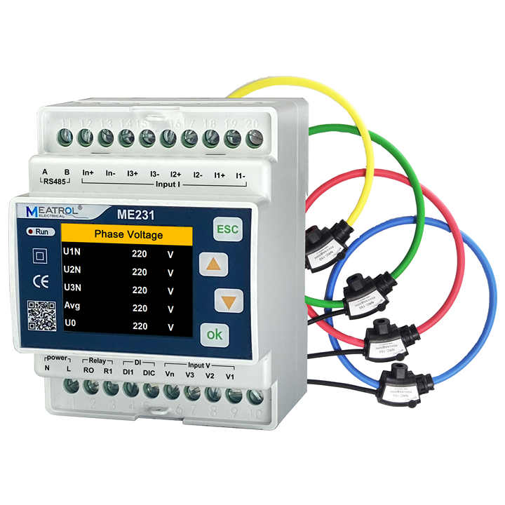 400V 3 Phase Power Monitor Meter - High Accuracy & Efficiency