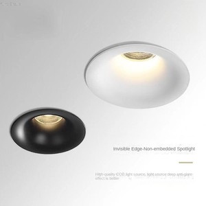 Moderna Lámpara de Tubo LED Empotrable de Aluminio de 7W 12W 15W 2700K 3500K 4100K 90mm IP65, Antideslumbrante, Regulable, para Hogar y Oficina - Product Image 1