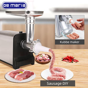 Electrodoméstico de Cocina Multifuncional, Batidora Eléctrica con Rebanadores de Acero Inoxidable para Alimentos y Molinillos de Carne - Product Image 5