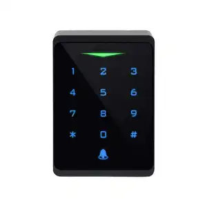 Touchscreen-Tastatur RFID 13,56 MHz Schlüssel Nähe Standalone Wiegand IC-Kartenleser mit schlüssel loser Zugangs kontrolle