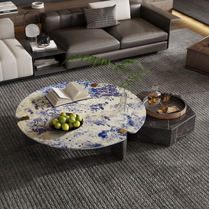 OEM/ODM <span class=keywords><strong>Cloisonne</strong></span> Marmer Lembaran Besar Poles Ramah Lingkungan Tahan Air Awet untuk Lantai Tangga Hotel Vila - Product Image 5