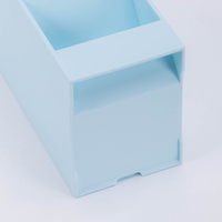 Stylos de bureau personnalisés, accessoires de bureau, rangement de papeterie scolaire, porte-stylos en plastique, organisateurs pour bureau