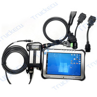 Pour Vocom 88890400 Vocom 2 pour UD MACK pour Renault UD Mack Camion lourd Bus Excavatrice Outil de diagnostic Vocom2 + TABLETTE FZ-G1