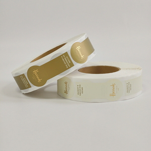 Gift Wrap <b>Roll</b> Labels Decorative Self Adhesive <b>Stickers</b> for Holiday Present Box Packaging - Product Image 1
