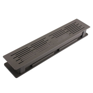 Grille de ventilation en aluminium double couche respirante 18mm 22mm pour armoire, dissipation thermique - Product Image 1