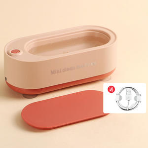 Nettoyeur à ultrasons portable en gros, capacité 500 ml, batterie rechargeable intégrée, pour le nettoyage de lunettes, haute fréquence, petit format - Product Image 4