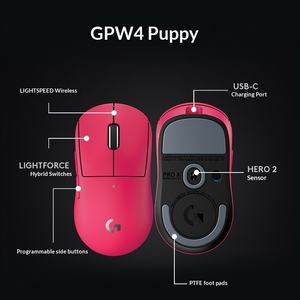 Souris de jeu sans fil <span class=keywords><strong>Logitech</strong></span> <span class=keywords><strong>G</strong></span> <span class=keywords><strong>PRO</strong></span> X SUPERLIGHT 2C de quatrième <span class=keywords><strong>g</strong></span>énération, lé<span class=keywords><strong>g</strong></span>ère (51 <span class=keywords><strong>g</strong></span>), double mode, mécanique, pour petites mains - Product Image 4