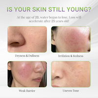 Sérum Professionnel pour le Soin de la Peau du Visage à l'Hyaluronate de Sodium et au Collagène Recombinant, Esthétique Médicale