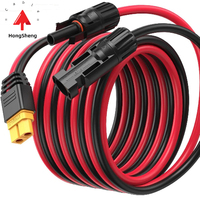 Câble d'extension solaire vers XT60 connecteur solaire 10AWG 5FT vers câble adaptateur XT60 pour panneau solaire vers centrale électrique portable