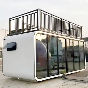 Gaiasmile Apple Cabin Prefab Mobile Home Coffee Shop Office Container Green <b>House</b> Garden Luxury Villa Apple Cabin <b>House</b> - Product Image 1
