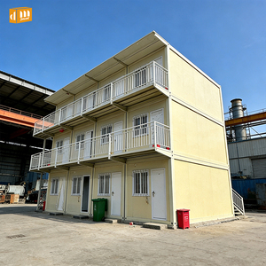 Casa Contenedor Modular Plegable de 3 Pisos, Diseño Moderno y Minimalista, Plan de Vivienda de Respuesta Rápida para Alojamiento de Trabajadores y Dormitorios para Empleados - Product Image 2