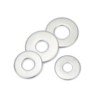 DIN9021 DIN125A Stainless Steel 304 316 Brass Zinc Plated Plain Finish Flat Washer M2.5-M36