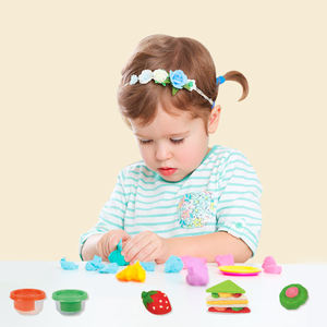 Kit de Pâte à Modeler Créative pour Enfants, Pâte à Sécher à l'Air, Jouets DIY pour Petits Enfants, Pâte à Modeler pour le Petit-Déjeuner, Jouets en Plastique pour le Développement de la Créativité - Product Image 4