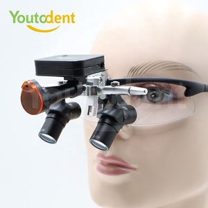 Lupas Dentales Ergonómicas Youtodent Nuevas 4X/5X/6X con Lámpara Frontal de Encaje Rápido y Rotación del Extremo del Marco para Ajuste <span class=keywords><strong>en</strong></span> <span class=keywords><strong>Tratamientos</strong></span> Orales - Product Image 3