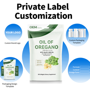 Cápsulas de aceite de orégano al por mayor para apoyo inmunológico y antioxidante, para vendedores de Amazon FBA, cumple con la normativa COA y pruebas de terceros. - Product Image 2