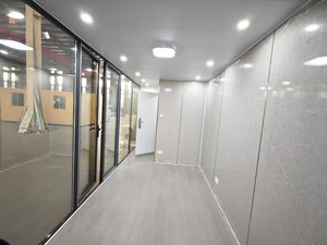 Chất Lượng Cao Hiện Đại Glass Prefab Nhà 5-Năm Chống Cháy Không Thấm Nước Carport Kiến Trúc Container Loại - Product Image 4
