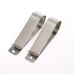 Composants métalliques de précision OEM sur mesure en acier inoxydable, pièces estampées et pliées, clip à ressort estampé - Product Image 4