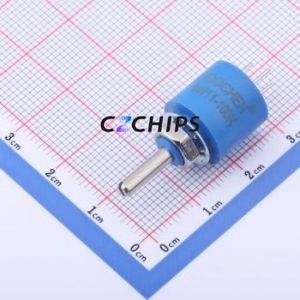 ตัวต้านทาน WI-11-104ปรับได้/โพเทนชิออมิเตอร์ผ่านรูส่วนประกอบ (THT) 100Kohm 10% 500mW - Product Image 1