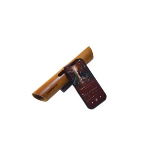 Bamboostics Bamboo Phone <b>Speaker</b> <b>Stand</b> Desktop Holder For Various Smartphones Creative Design - Product Image 5