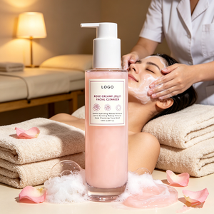 <span class=keywords><strong>Detergente</strong></span> Viso in Crema Gelatina alla Rosa Private Label, Struccante Delicato Idratante, <span class=keywords><strong>Detergente</strong></span> Profondo, Essenza per la Cura della Pelle - Product Image 2