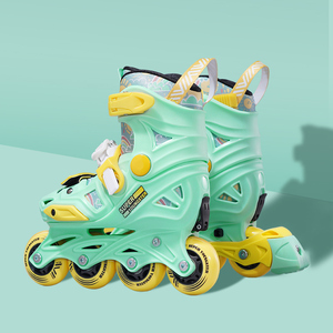 Nouveau produit prix de gros roues en PU réglables bottes intérieures amovibles slalom freestyle patins à roulettes en ligne chaussures - Product Image 5