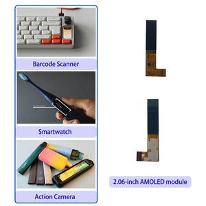 Panel Layar AM OLED Berkualitas Terbaik 1,38 Inci dengan Panel Sentuh CTP Resolusi 128x400 Modul E-Paper - Product Image 2