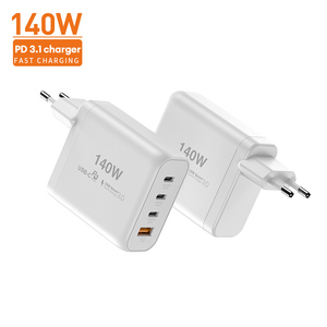 Nuova elettronica caricabatterie rapido PD3.1 GaN 140W caricatore da parete Super rapido e portatile AU US UK EU plug 100w 65W ricarica rapida - Product Image 6