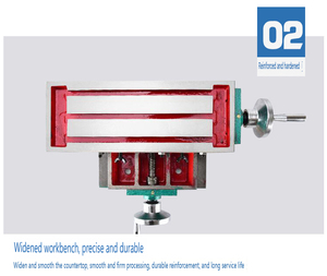 Chính Xác Chéo Bảng Của Nhãn Hiệu Pallet Đa-Chức Năng 350/450/550/650 Khoan Máy Phay Với CNC Gia Công Xử Lý Bề Mặt - Product Image 2