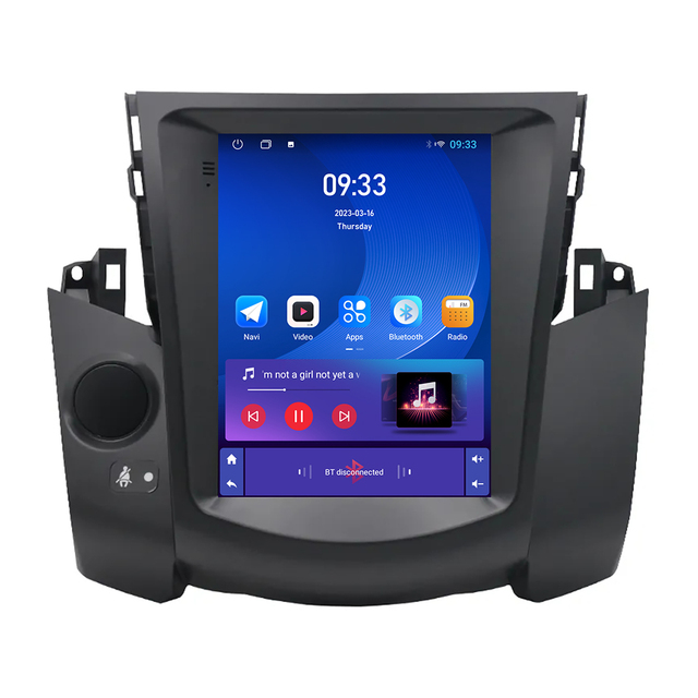9.7 Inch Android Car Multimedia System for toyota RAV4 2007-2012 Car Radio Player DSP Wireless Car-play Auto WIFI