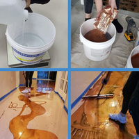 Pigment Liquide de Couleur pour Résine Époxy Métallique Transparente pour Sol Époxy Métallique / Revêtement en Poudre