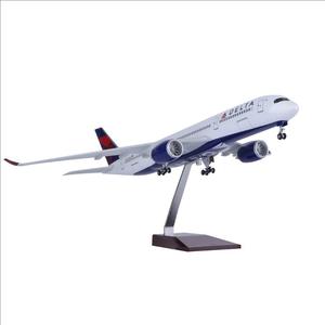 Modelo de Avión de Resina, Réplica de <span class=keywords><strong>Airbus</strong></span> <span class=keywords><strong>A350</strong></span> de Delta Air Lines, Escala 1:142, para Colección y Exhibición, Regalo para Pilotos - Product Image 2