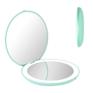Gift <b>Mirror</b> Led <b>Compact</b> Magnifying 2X/10X <b>Mirror</b> Handheld 2 Sided Pocket <b>Mirror</b> Travel Makeup <b>Mirror</b> - Product Image 3