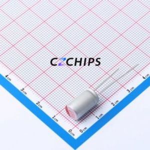 Condensateur solide JBLE2102M025D140RLM 1000µF 25V, composant traversant (THT), D8xL14mm 20% 4.5A 100kHz - Product Image 1