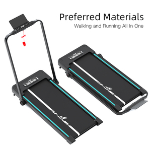 Cinta <span class=keywords><strong>de</strong></span> <span class=keywords><strong>correr</strong></span> con pantalla LED multifuncional, máquina <span class=keywords><strong>de</strong></span> <span class=keywords><strong>correr</strong></span> eléctrica conectada por aplicación con inclinación para uso en el hogar y la Oficina - Product Image 2