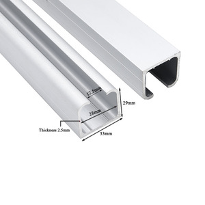 Bán buôn cửa trượt bài hát và con lăn hệ thống hợp kim nhôm trượt theo dõi treo đầu bánh xe đường sắt - Product Image 1