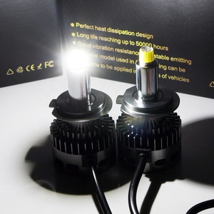 Đèn Pha Led 8 Bên H7 Bán Chạy Nhất 2023 Exontek Đèn Sương Mù 360 Độ 3D RD50 100W 20000LM 50W H7 Cho Ống Kính Máy Chiếu - Product Image 3